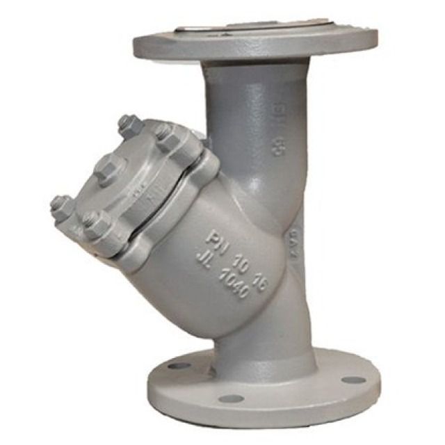 SCHMUTZFAENGER GEFLANSCHT PN16
DN150, GRAUGUSS, DECKEL MIT
ENTLEERSCHRAUBE, FLANSCH
NACH EN1092 PN16