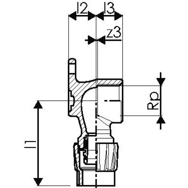 SANIPEX MT attacco rubi. semp.
senza piombo
1/2" - 16