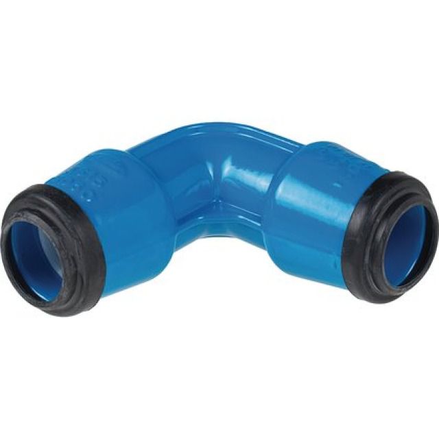 HAWLE curva 90°
ad innesto 6400  d PE 63 PN 16