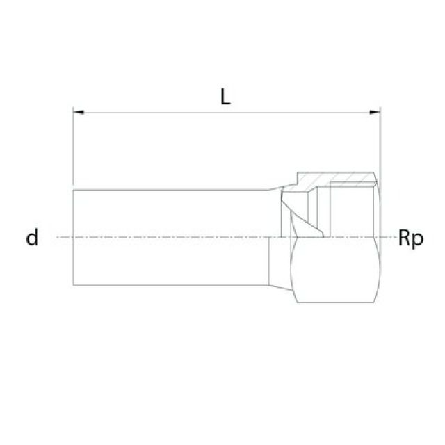 Profitec PressSteel
Absatzmuffe IG, 1/2"-18mm