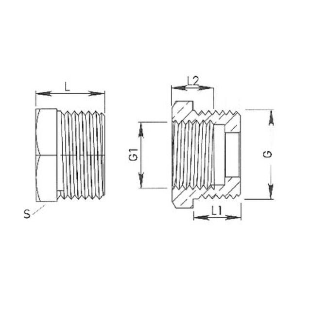 MS-REDUZIERST FLACHDICHTEND
6.0641           1 1/4-3/4"