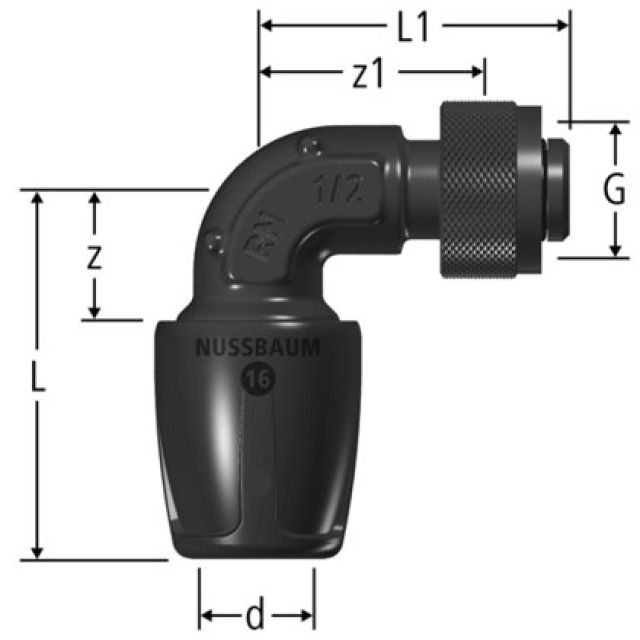 OPTIFLEX PROFIX BOGEN 16
AUF MASTERFIX 1/2"