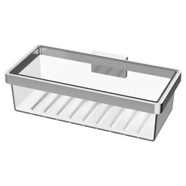 Duschkorb Chic 22, rechteckig
26,1 x 12,6 x 7,5 cm
Korb matt, verchromt