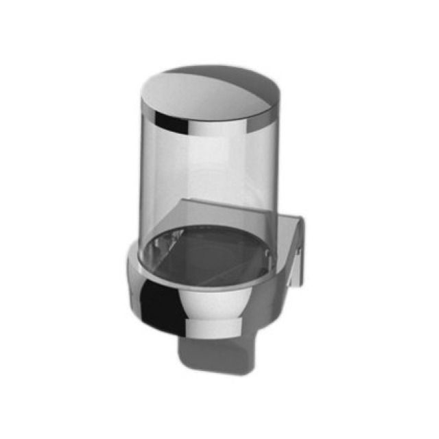 Distributore di sapone CHIC 14
Savonnette, 0,3 litri, reci-
piente in vetro trasparento
Colori: cromato