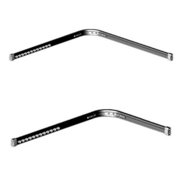 Guida di tenda doccia BODEN-
SCHATZ, 90 x 90 cm, modello L
accorciabile, alluminio
12 cursori, materiale di
montaggio
Colori: bianco