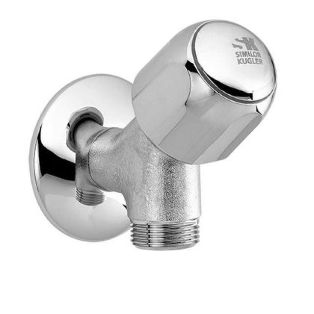 Rubinetto ad angolo SILOR
per lavatrice SILOR, 1/2"
senza filtro, senza valvola di
ritenuta, gruppo acustico I
Colori: chromeline