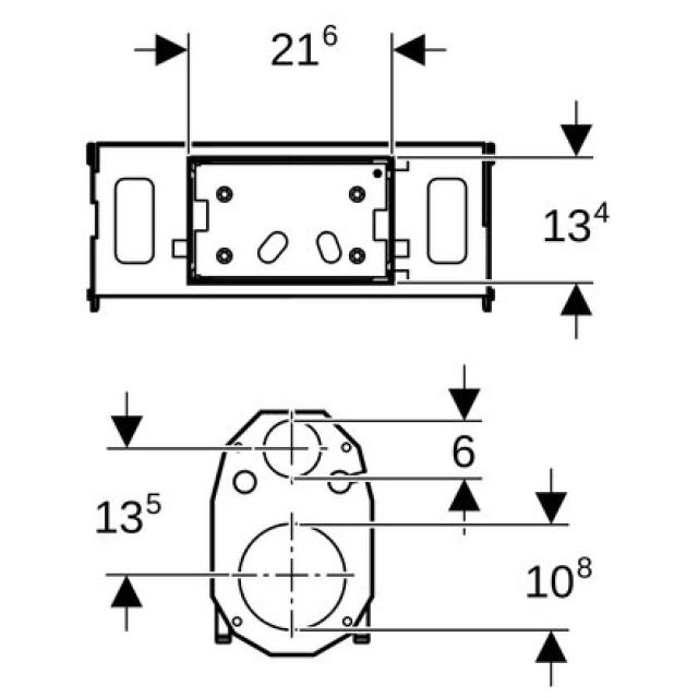 Brandschutzset EI 30 Geberit
Duofix, für Wandklosettelement
Sigma