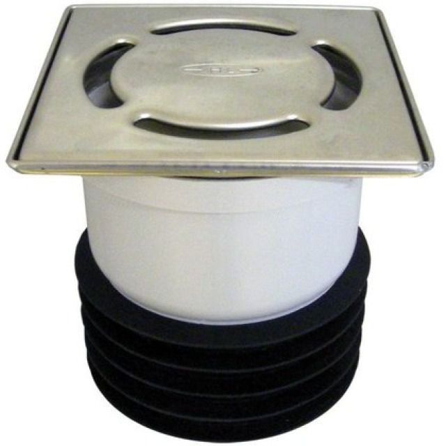 Einsteckablauf TUBO für
Abflussrohre Ø 110 mm mit
Spitzende, Geruchsverschluss
ohne Sperrwasser