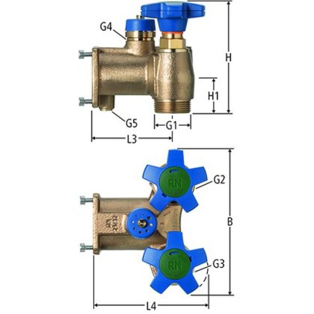 set allacciamento PN 16
19185.06
40 / 50 mm
