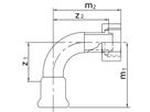 PROFITEC PRESSINOX CURVA 90° CON DADO AVVITABILE, Fig. 35