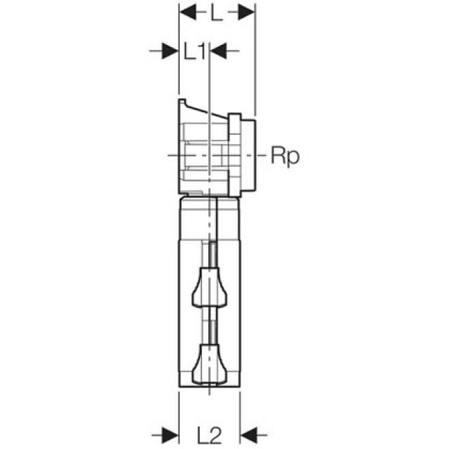 PFIT scatola allac. doppia 90°
650.483
16-16- RP 1/2"