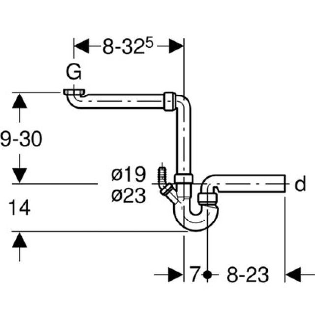GEBERIT sifone per lavello
1 baci 152.800 d 56-1"1/2"