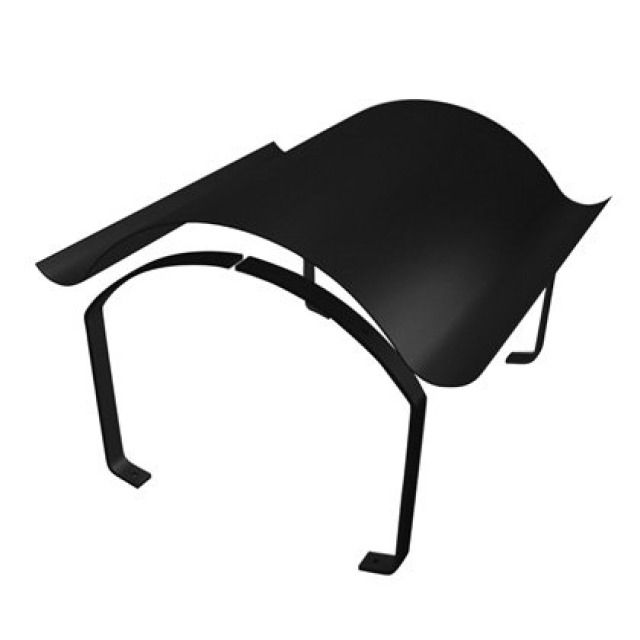 PREFA KAMINHUT P10
700X700MM            SCHWARZ