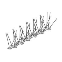 ECOPIC, protezione contro i piccioni tipo E6