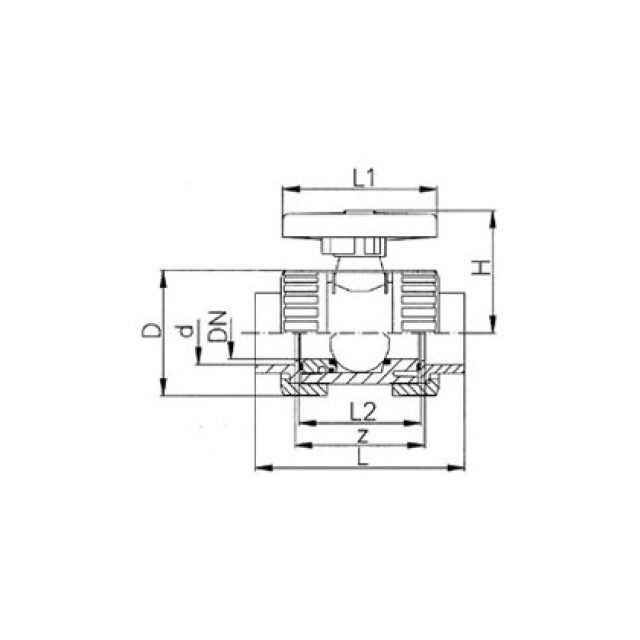 GF PVC val. sf. dosaggio EPDM
161 523 402
20 mm
