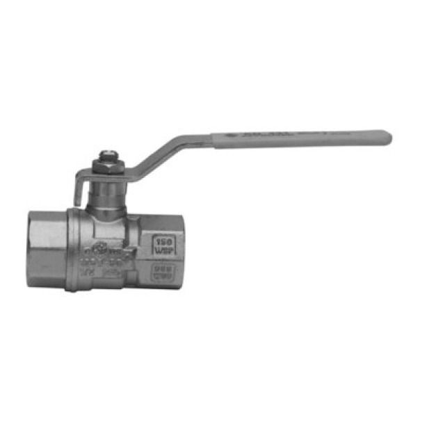 Valv. sfera gas FF X FF
acciaio maniglia gialla
3"