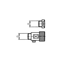 5074, Instaflex, Valvola di scarico con tappo G 1/4"
