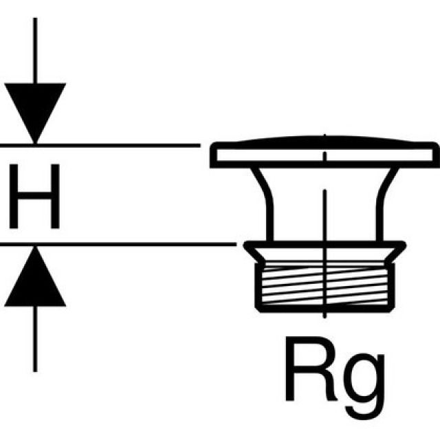 GEBERIT pezzo d'entrata
verticale 152.325
d 1/8" x 60"