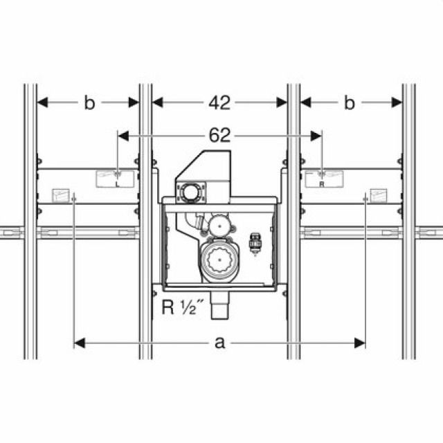 GIS SET 461.482
ZU GEB. ONE WT, A 74 CM