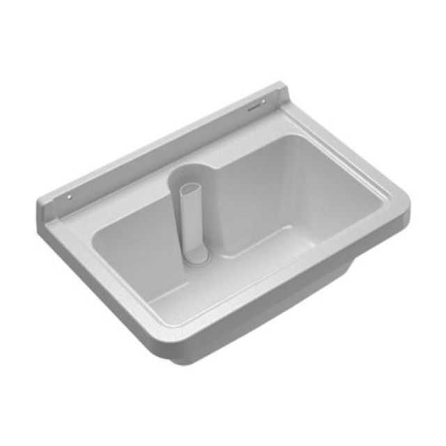 Lavatoio ROCLASSICO 65
65 x 45 cm, materia sintetica
piletta a tubo 1 1/2" dietro
al centro
Colori: bianco marmoreo