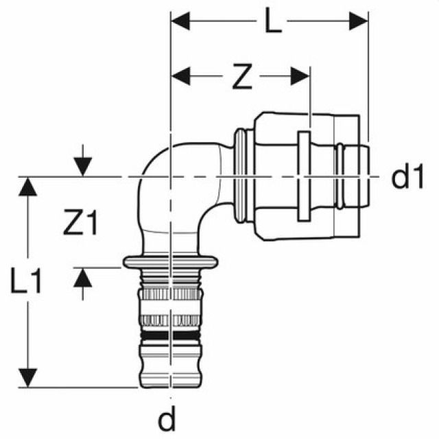 MEPLA gomito 90° MasterFix
622.452                MF20-20