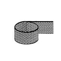 nastro di ventilazione forato in PVC