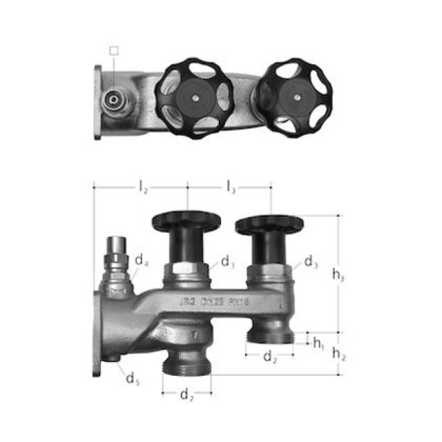 JRG VERSCHNEIDEARMATUR PN 16
5198.001 O.ANSCHLUSS 1 + 5/4"