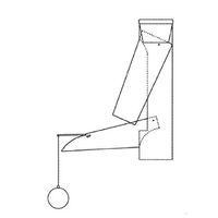 Scorrevole anti-fogliame, senza pezzo di transizione