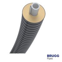 BRUGG Calpex tubo sanitario (SDR 7,4) con canale per nastro riscaldante