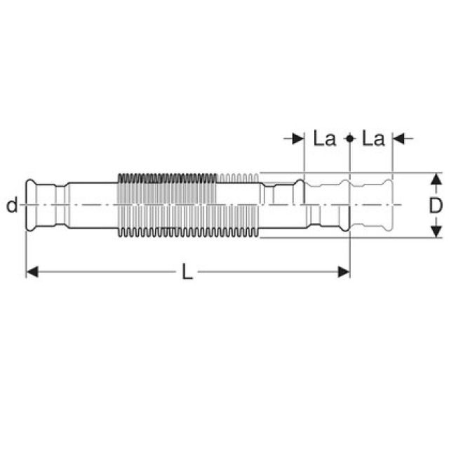 MPF-S AXIALKOMPENSATOR
33937 M.PRESSMUFFEN      42 MM