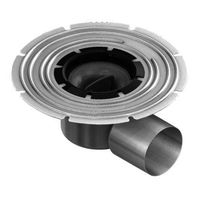 ACO Corpo di scolo orizzontale, con sifone, in più pezzi