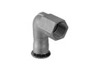 Geberit Mapress Gomito misto 90° acciaio inox con filetto femmina