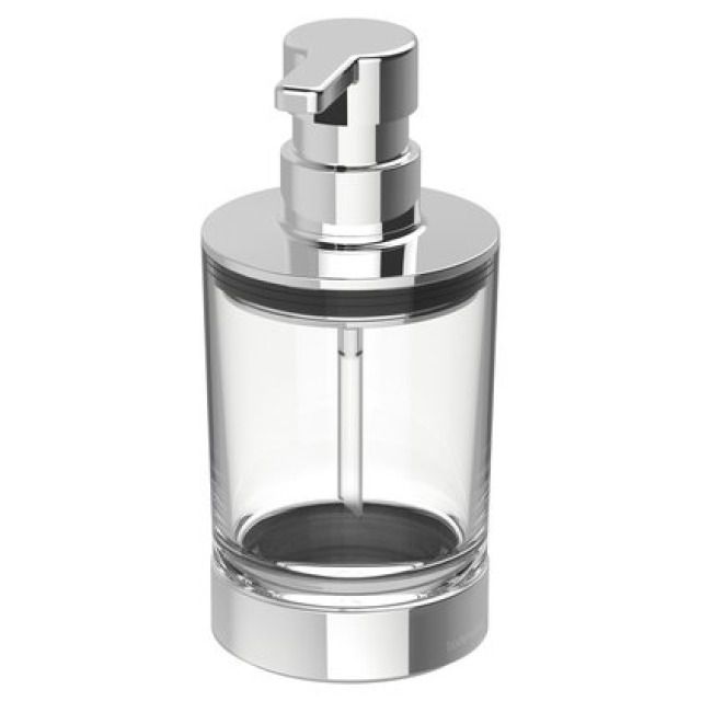 Seifenspender Chic 22
Standmodell, Klarglas
verchromt