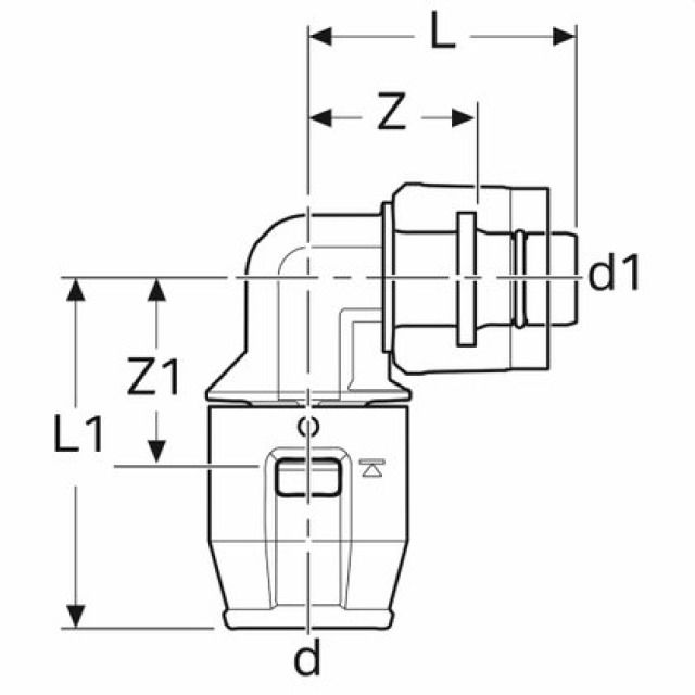 PUSHFIT gomito 90° Masterfix
650.502                16-MF20