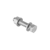 Geberit Set di bullone per collegamento a flangia, in acciaio zincato