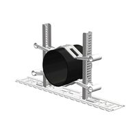 Fascette per tubi a inserimento Starfix preassemblate con staffa