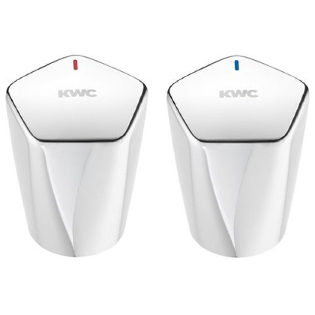 Griff KWC Star rot, Metall
komplett