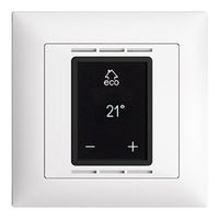 Termostato ambiente Feller EDIZIOdue colore programmabile con display