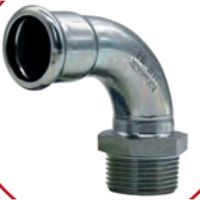 HITHERM gomito filettato 90°