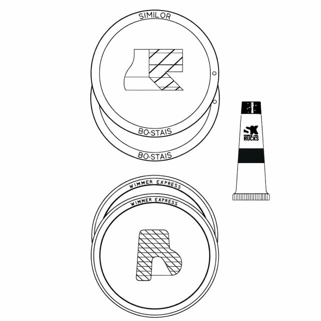 Set di manicotti
per miscelatore MILOR II
Colori: senza colore