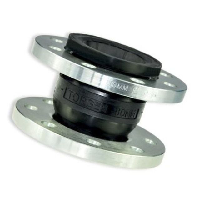 Torgen Punk Gummikompensator
130mm, PN10/16, DN 80
Flansch St. 37.2 verzinkt
Balg EPDM
-10°C bis 80°C, Hub +10/-12mm