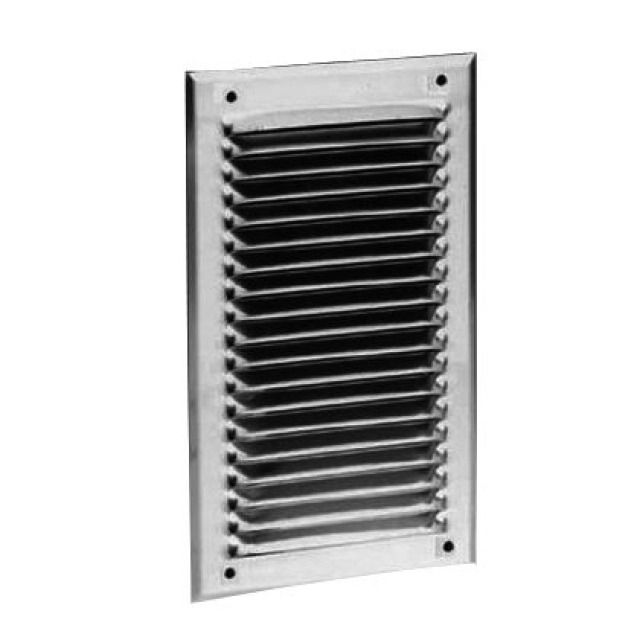 WETTERSCHUTZGITTER          CU
M.LAMELLEN U.GITTER 165X300 MM