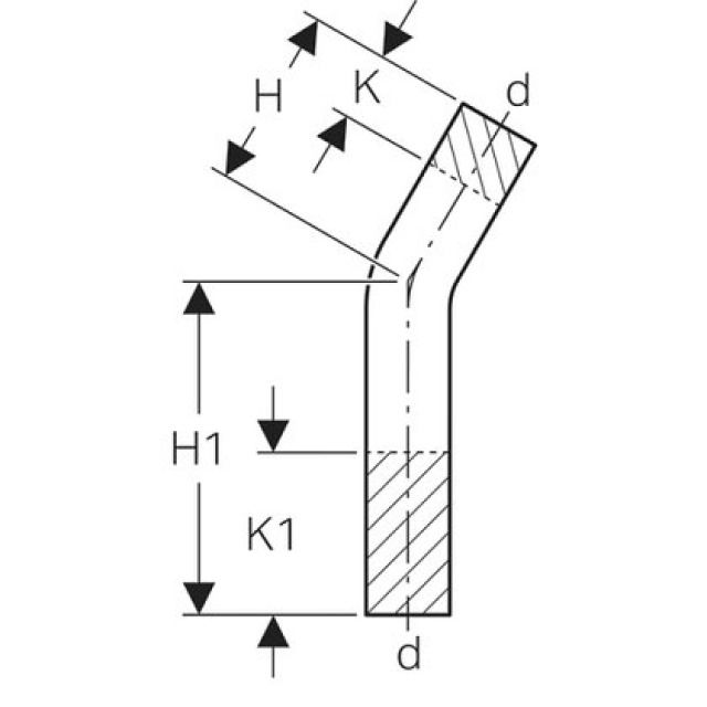 MPF-S tubo ricurvo 30°
30030
d 89