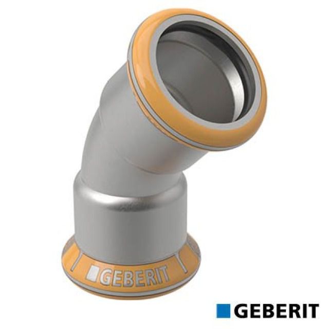 Geberit Mapress Therm
Curva : arc=45°, d=42