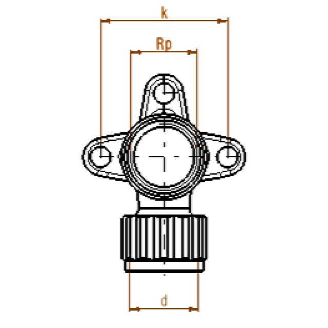 Sanipex Armaturenan.einf.16x1/2"-50
5536.150 bleifrei mit loser Mutter
M22x1.5