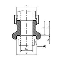 Wilo R, adattatore con filetto