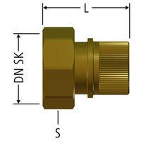 Tappo di chiusura con dado Optiflex, 86108