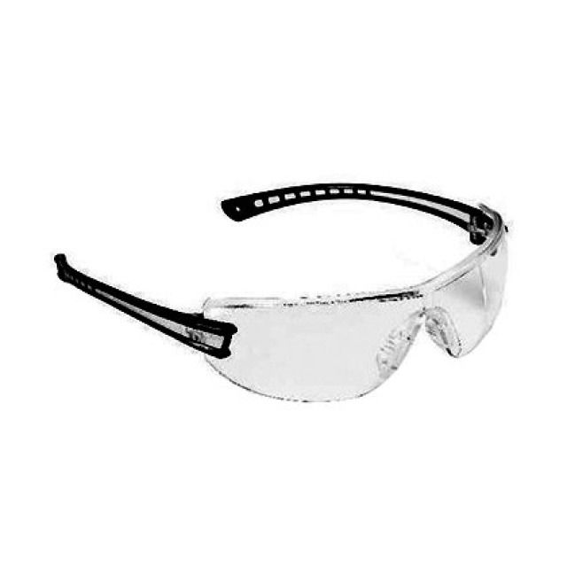 SCHUTZBRILLE HELIUM FARBLOS
ZERTIFIZIERT NACH EN 166 - F
UND EN 170