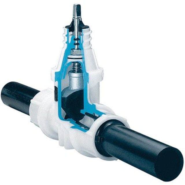 HAWLE saracinesca estremità PE
2670
d 50 L 590 PN 16