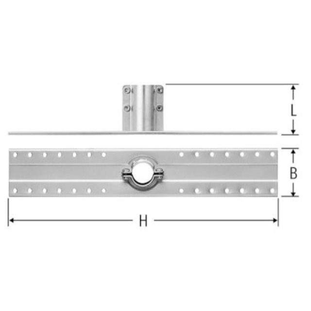 dima di montaggio
rubinetto giardino 40059.31
4 viti a testa bombata M6x10